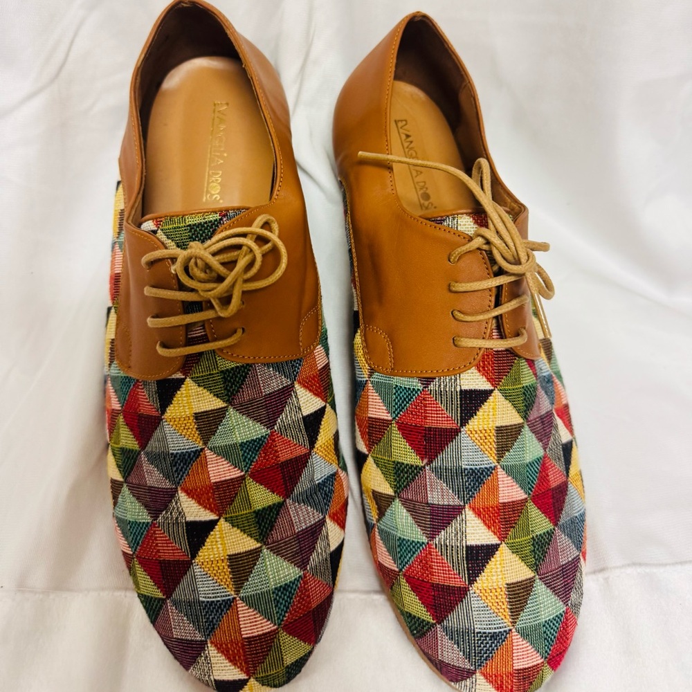 Evangelia Drosi Geometric Shoes Size 11